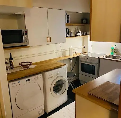 Praktisk Med Gratis Parkering Sentralt Apartamento *